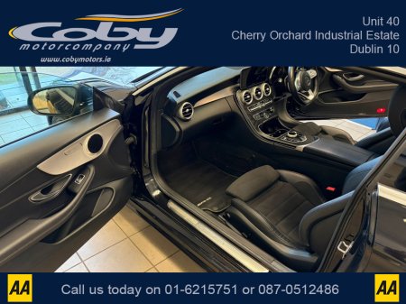 2021 Mercedes-Benz C Class C220D AMG LINE EDITION 2DR AUTO. NCT & Tax, 1/2 Leather, Sat Nav, Dual Climate Control, Heated Seats, Cruise Control, Revers Cam, Parking Sensors, Paddle Shift, BT & more. €35,950 thumbnail