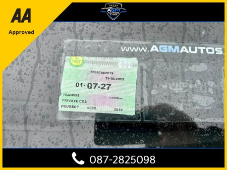 2019 Peugeot 5008 ALLURE 1.5 BLUE HDI 130 6 6.2 4DR €18,950 thumbnail