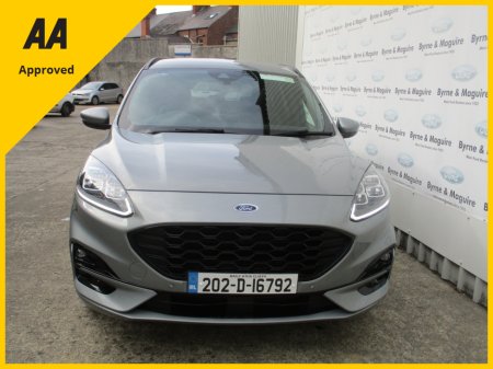 2020 Ford Kuga ST-LINE X 5DR 1.5 TD 120 S6. S6.2 M6.  NEW TIMING BELT FITTED  AND FULLY SERVICED WITH 12 MONTHS WARRANTY AND 12 MONTHS AA COVER !!! €24,950 thumbnail