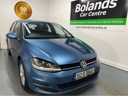2015 Volkswagen Golf (Low Kms) 1.2 TSI AUTOMATIC 5DR MODEL  www.bolandscarcentre.ie