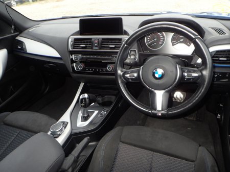 2016 BMW 1 Series 118D 2.0 DIESEL M-SPORT PRO PLUS AUTOMATIC // ESTORIL BLUE METALLIC // LED MATRIX LIGHTING // LANE DEPARTURE ASSIST // PRO MEDIA PACK // CRUISE CONTROL // FRONT FOGS // SPORT ALLOYS €15,950 thumbnail