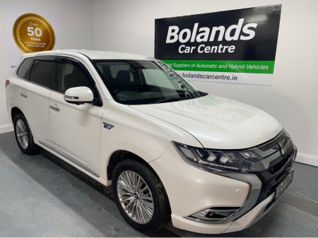 2018 Mitsubishi Outlander (Low Km's) HYBRID 2.4 PHEV AUTOMATIC 5DR MODEL  www.bolandscarcentre.ie €20,900 thumbnail