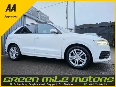 2015 Audi Q3 * S-LINE * BLACK EDITION * 2.0 D €16,900