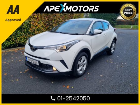 2017 Toyota C-HR FINANCE ARRANGED * ICON 115BHP 5DR * NEW NCT SEPT-27 * LOW LOW KMS * TOP-SPEC 1.2T ICON 5dr SUV * 4-STAMPS SERVICE HISTORY * AA APPROVED * 101 SAFETY CHECKLIST * IMMACULATE * HEATED SEATS * COLOUR REV €16,449
