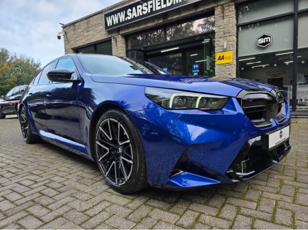 2025 BMW M5 4.4 V8 727 BHP HYBRID. ONLY 4429 MILES. HUGE SPEC. PAN ROOF. FINANCE ARRANGED. SIMI. AA APPROVED. €129,999