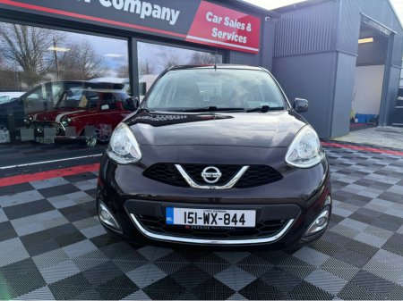 2015 Nissan Micra 1.2 4DR 5DR, CRUISE CONTROL , UPGRADE ALLOYS & REAR SPOILER , FRESH SERVICE & NEW FULL NCT , FREE NATIONWIDE DELIVERY , TRADE INS ACCEPTED , WARRANTY INCLUDED IN PRICE. €7,950 thumbnail