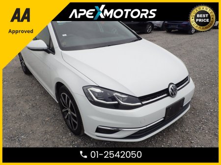 2018 Volkswagen Golf FINANCE ARRANGED * 1.4 HIGHLINE  * AUTOMATIC * NEW NCT SEP-27 * LOW TAX * AA APPROVED  * 101 SAFETY CHECKLIST * 12-MONTH ROADSIDE ASSIST  * IMMACULATE * TOP-SPEC * LOW LOW KMs * ADAPTIVE CRUISE €20,949