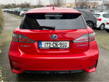 2017 Lexus CT 200 h SPORT AUTOMATIC 1.8 PETROL //SAT NAV//REVERSE CAMERA//HALF LEATHER SEATS// thumbnail