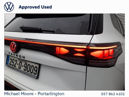 2025 Volkswagen Tayron R-LINE 75 1.5TSI 204HP PHEV DSG €56,950 thumbnail