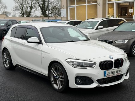 2017 BMW 1 Series 118D M SPORT * COMES WITH 2 YEAR NEW NCT, SERVICE BOOK PRESENT WITH 4 SERVICE STAMPS, REAR VIEW CAMERA, PARKING SENSORS  REAR, APPLE CARPLAY//ANDROID AUTO, ISOFIX CHILD SEAT ANCHOR POINTS* €18,950 thumbnail