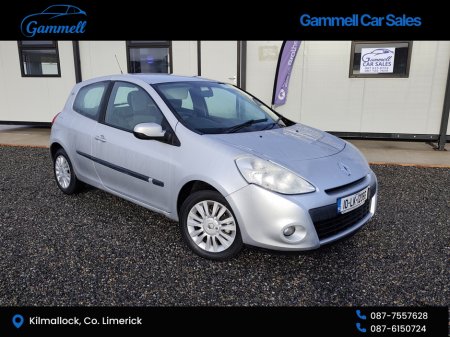 2010 Renault Clio 1.2 I MUSIC 100BHP 3DR €3,000