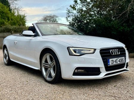 2013 Audi A5 CABRIOLET 2.0 TDI S LINE SP ED 174BHP AUTO