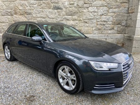 2018 Audi A4 2.0 TDI SPORT ULTRA 190PS 5 5DR**//**SAT NAV**//**WARRANTY**//**FULL BLACK LEATHER**//**€190 ROAD TAX**//**TRADE IN ACCEPTED**//**CHARCOAL GREY! €12,499