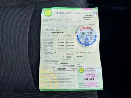 2012 Mitsubishi ASX 1.6L 2WD 5MT INTENSE 5DR €4,950 thumbnail