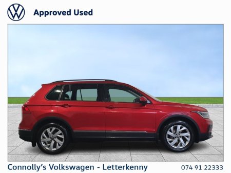 2021 Volkswagen Tiguan 2.0 TDI 122HP Life *From €324PM* €26,950 thumbnail