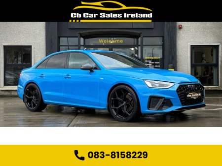 2020 Audi A4 2.0 TDI 35 Black Edition Saloon 4dr Diesel S Tronic Euro 6 (s/s) (163 ps) TURBO BLUE + VIRTUAL COCKPIT + REVERSE CAMERA + HEATED SEATS