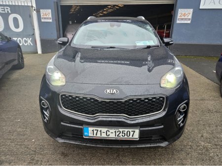 2017 Kia Sportage 2.0 PLATINUM 4X4 5DR // ALL WHEEL DRIVE 6 SPEED PANORAMIC ROOF// FULL LEATHER// 2 LTR DIESEL €13,999 thumbnail