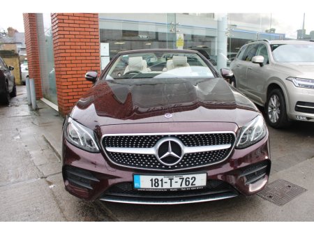 2018 Mercedes-Benz E Class 220 D AMG SPORT 2DR AUTO CABRIOLET €29,950 thumbnail