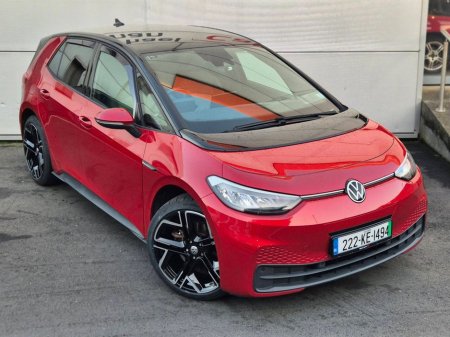 2022 Volkswagen ID.3 Pro 58KWH Life, 20” Alloys, Climate Control, Heated Seats, CarPlay - Trade in Price €20, 888. €20,999 thumbnail