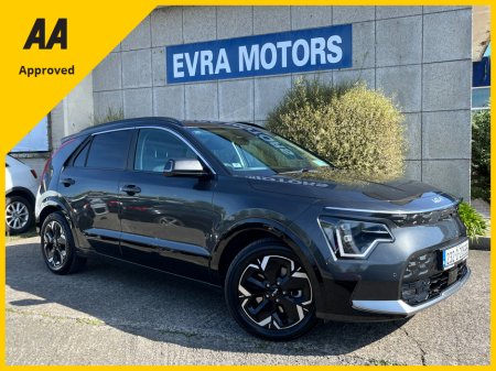 2023 Kia Niro EV K4 64KWH ELECTRIC //TOP SPEC//FULL LEATHER HEATED AND COOLED ELECTRIC SEATS//HEATED STEERING WHEEL//SAT NAV//REVERSE CAMERA//ADAPTIVE CRUISE CONTROL//HEAD UP DISPLAY//