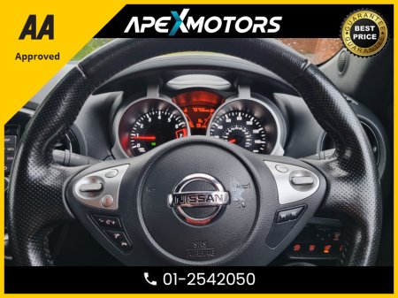 2016 Nissan Juke FINANCE ARRANGED * 1.2 DIG-T TEKNA 117BHP 5DR * TOP-SPEC 5DR SUV * LEATHER INTERIOR * AA APPROVED * 101 SAFETY CHECKLIST * IMMACULATE * HEATED SEATS * COLOUR REVERSE CAMERA * LOW LOW MILES *01-2542050 €9,949 thumbnail