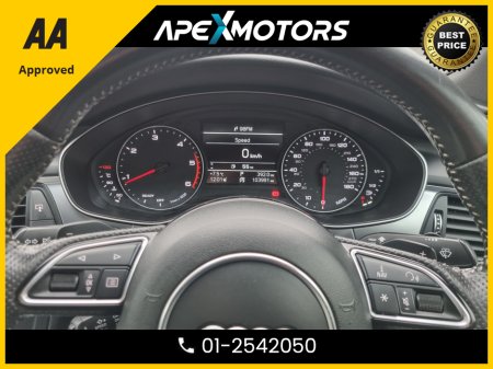 2015 Audi A6 FINANCE ARRANGED * 2.0 TDI S-LINE ULTRA 187BHP 4DR AUTO 190PS * NCT DEC-26 * CREAM LEATHER * IMMACULATE * STAMPED SERVICE HISTORY * AA APPROVED * 101 SAFETY CHECKLIST * AUTOMATIC (DSG) * HEATED SEATS €17,249 thumbnail