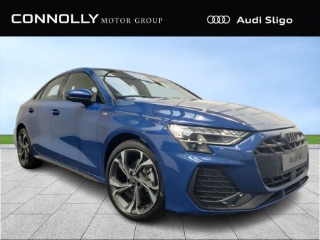 2025 Audi A3 S Line Saloon 2.0TDI 115HP - Black Styling Pack - DEMO