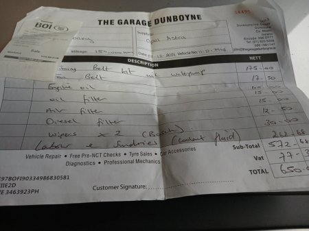 2011 Opel Astra SRi 1.7CDTi 110PS 6 Speed €3,475 thumbnail