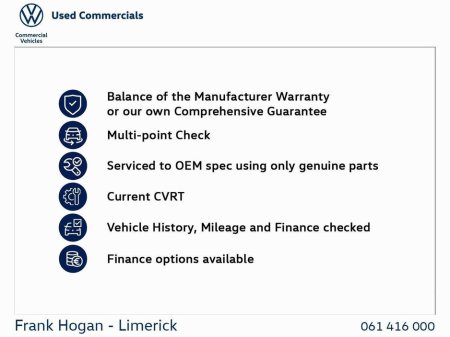 2024 Volkswagen Crafter CRAFTER CRAFTER 30 MWB 140BHP HR(EX VAT) €30,000 thumbnail