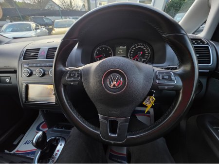 2013 Volkswagen Touran 1.4 HIGHLINE 7 SEATER FAMLY MPV  AUTOMATIC - REV CAMERA -ALLOYS SIMI DEALER - SPECIALISING IN IMPORTS OF GERMAN AUTOMATIC HI SPEC CARS €10,750 thumbnail