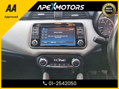 2017 Nissan Micra FINANCE ARRANGED * NEW MODEL  * 0.9 TOP-SPEC N-CONNECTA * NEW NCT NOV-27 * IMMACULATE * 8-STAMPS SERVICE HISTORY * AA APPROVED * 101 SAFETY CHECKLIST * CRUISE CONTROL * 2-KEYS * LOW TAX * 01-2542050 €9,449 thumbnail