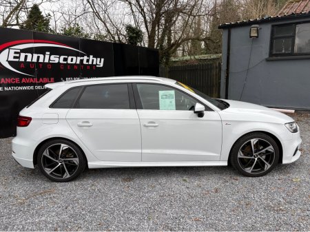 2019 Audi A3 SLINE 1.4 TFSI AUTOMATIC // IMMACULATE CONDITION 1 OWNER CAR FROM NEW // ALLOYS // HALF LEATHER // AIR-CON // PADDLE SHIFT // VIRTUAL COCKPIT // ADAPTIVE CRUISE // MFSW // ENNISCORTHY AUTO CENTRE €22,950