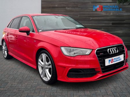 2015 Audi A3 1.4L Petrol Automatic S-Line €15,950