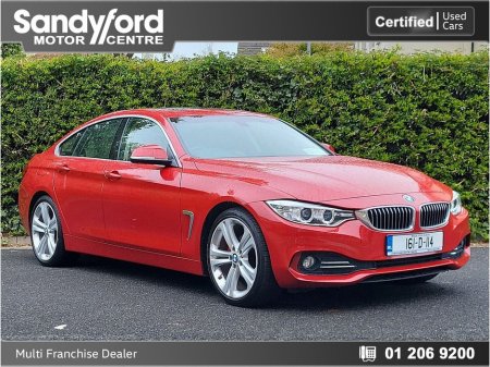 2016 BMW 4 Series 420D *SUN ROOF HEATED SEATS*CREAM LEATHER* €16,950