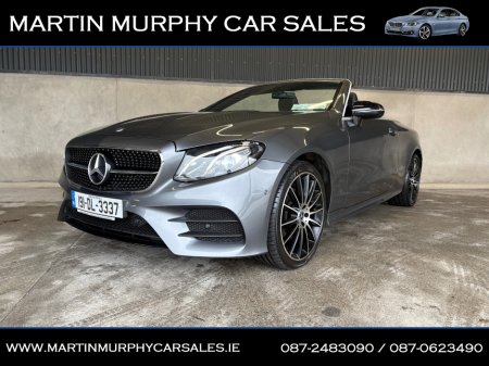 2019 Mercedes-Benz E Class E220 D AMG LINE 4MATIC SOFT TOP CABRIOLET €37,950 thumbnail