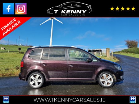 2013 Volkswagen Touran { AS  NEW  7  SEATER  NCT  10/24  VW  SERVICE  HISTORY }..1.6 TDI SE 105BHP  5 5DR €10,950