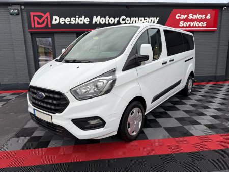 2022 Ford Transit CUSTOM 320 TREND ECOBLUE, 9 SEAT MINIBUS , ONLY 9K MILES , LIMO GLASS , SERVICE , DOE , WARRANTY , 2 KEYS , 1 OWNER , FINANCE AVAILABLE , TRADE IN ACCEPTED . €48,950