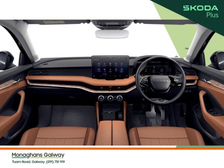 2026 Skoda Superb *IN STOCK. READY FOR IMMEDIATE DELIVERY* L&K 2.0TDI 150HP AUTO *TOP SPEC* in Ebony Black Metallic with Cognac Leather Interior and Infotainment Plus Pack €63,640 thumbnail