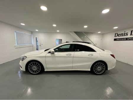 2018 Mercedes-Benz CLA Class (181) CLA AMG LINE 1.6 PAN ROOF LOW KMS FULL AMG SPEC WWW.DENISDARCYCARS.IE €24,950 thumbnail