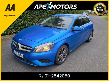 2013 Mercedes-Benz A Class FINANCE ARRANGED * A200 BLUE EFFICIENCY SPORT 5DR AUTO * AUTOMATIC * AA APPROVED  * 101 SAFETY CHECKLIST * 12-MONTH ROADSIDE ASSIST  * IMMACULATE * TOP-SPEC 5DR HATCH * LOW LOW MILES * NEW NCT AUG-26 €11,449