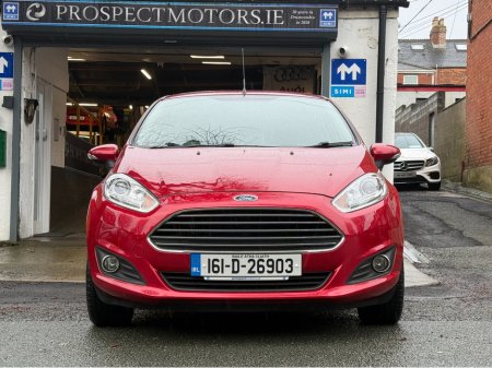 2016 Ford Fiesta 1.5tdci Titanium, New Nct 03/2027, 1 Owner Irish Car, New Timing Belt & Water Pump, Service History, Parking Sensors, Bluetooth, A/C, Alloys, Finance Available, Service & Warranty, SIMI Dealer, €10,750 thumbnail
