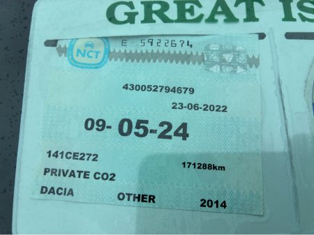 2014 Dacia Duster SIGNATURE 1.5DCI 110 4DR 1.5 DCI 4 €6,900 thumbnail