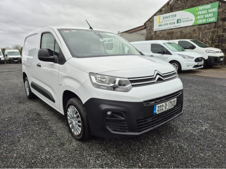 2022 Citroen Berlingo ENT BLUEHDI 100 MWB 6 650KG MY50 €14,950