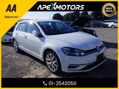 2018 Volkswagen Golf FINANCE ARRANGED * NEW MODEL * 1.4 HIGHLINE  * AUTOMATIC * NEW NCT MAR-27 * AA APPROVED  * 101 SAFETY CHECKLIST * 12-MONTH ROADSIDE ASSIST  * IMMACULATE * TOP-SPEC * LOW LOW KMs * ADAPTIVE CRUISE €19,449