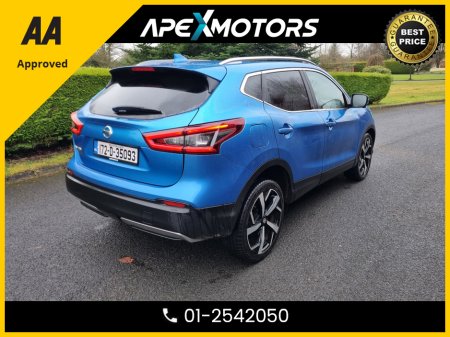 2017 Nissan Qashqai FINANCE ARRANGED * DCI TEKNA * 4X4 130PS * FULL SPEC  * PANORAMIC SUNROOF * NEW NCT JAN-28 * IMMACULATE * 6-STAMPS SERVICE HISTORY * AA APPROVED * 101 SAFETY CHECKLIST * HEATED SEATS * COLOUR REVERSE €15,749 thumbnail