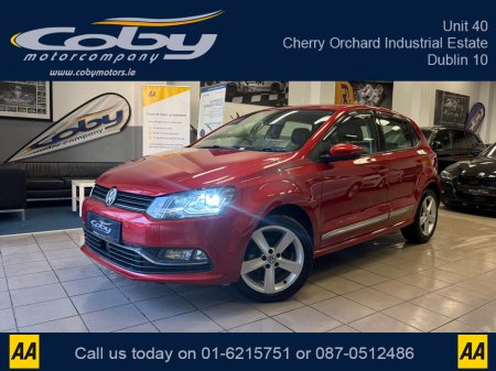 2016 Volkswagen Polo HIGHLINE 1.0 TSI AUTO 5DR. New NCT done before collection. Alloy Wheels, Half Leather, Reverse Cam, Dual Climate, Parking Sensors, Cruise Control, Mirror Link, MFSW, Bluetooth, Full Electrics and more €11,950 thumbnail