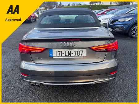2017 Audi A3 2017 AUDI A3 2.0TDI S LINE CABRIO €17,950 thumbnail