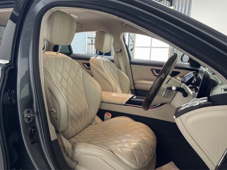 2022 Mercedes-Benz S Class 580 E LWB AMG LINE**BURMESTER SOUND SYSTEM**FRONT ELECTRIC HEATED SEATS**REAR HEATED SEATS**CREAM LEATHER INTERIOR**AMBIENT LIGHTING**20" ALLOYS**REVERSE CAMERA**ELECTRIC TAILGATE**WIRELESS CHARGING** €84,995 thumbnail