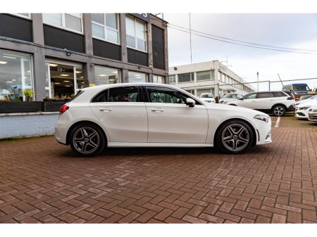 2019 Mercedes-Benz A Class A180D AMG-LINE 5DR HATCHBACK AUTOMATIC // 1 OWNER IRISH CAR WITH ONLY 75,000 KMS // AS NEW CONDITION INSIDE AND OUT // BUY WITH CONFIDENCE AA AND SIMI APPROVED DEALER 2025 // €23,950