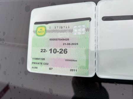 2011 Audi Q7 3.0 TDI 204  SPORT 5DR  AUTO  7  SEATER thumbnail